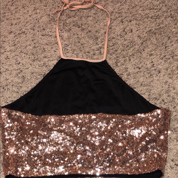 Gold Sequence Top - Picture 3 of 7